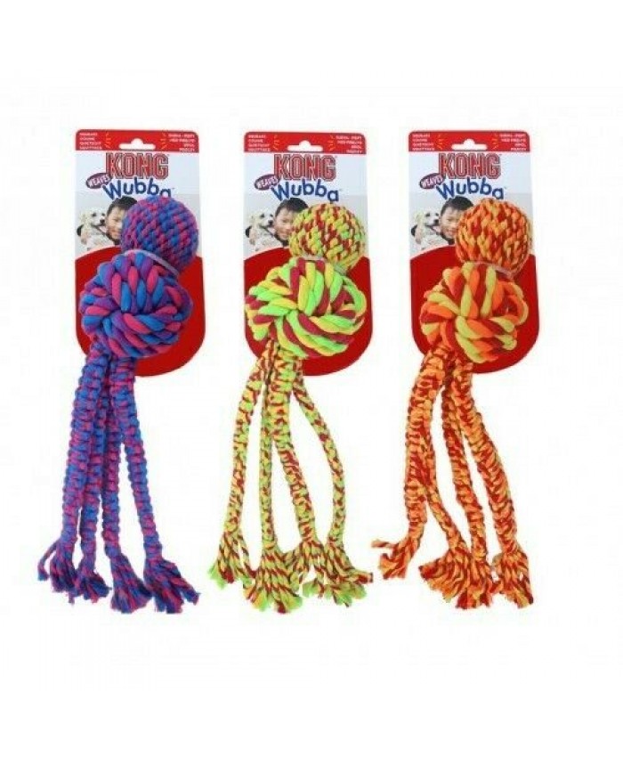 KONG Wubba Weaves with Rope